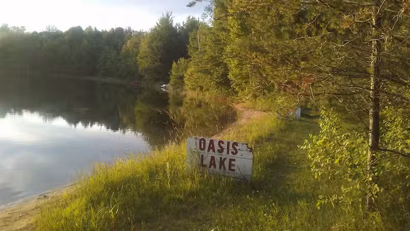 Oasis Lake Park & Campground - Alger, MI