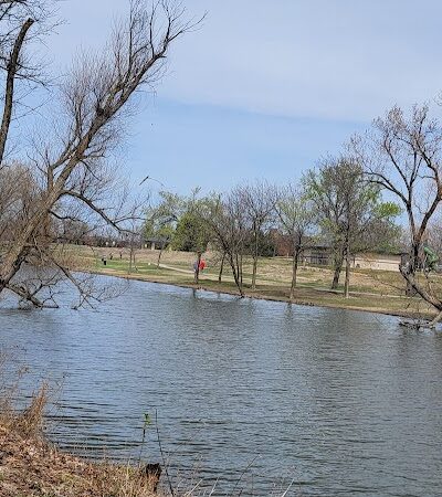 Dog Park in Andover Central Park - Andover, KS