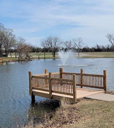 Dog Park in Andover Central Park - Andover, KS