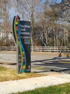 Peachtree Creek Greenway Corporate Blvd. Trailhead - Atlanta, GA