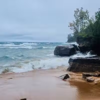 Sandy Public Beach - Au Train, MI