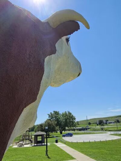 Albert the Bull Park: World's Largest Bull - Audubon, IA