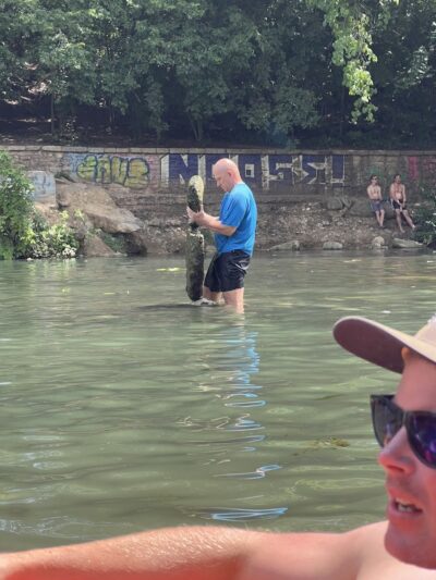 Dog Barton Springs - Austin, TX