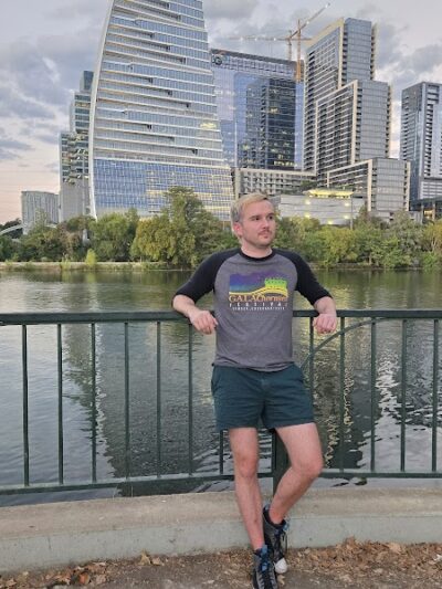 Dog Launch at Vic Mathias Shores - Austin, TX