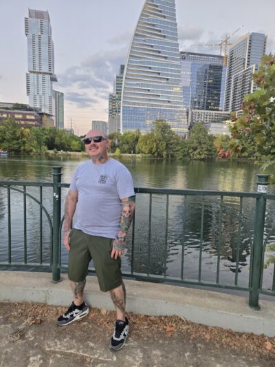 Dog Launch at Vic Mathias Shores - Austin, TX