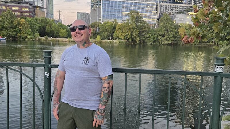 Dog Launch at Vic Mathias Shores - Austin, TX