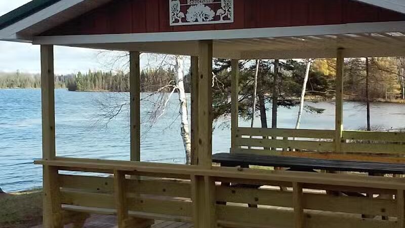 Hardwood impoundment - Bark River,