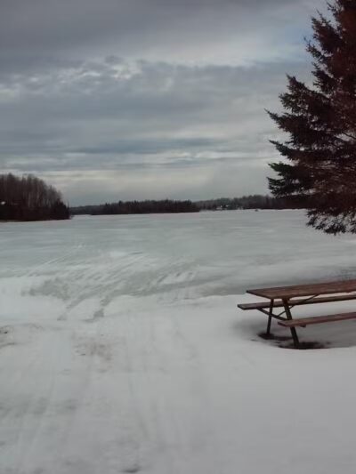 Hardwood impoundment - Bark River,