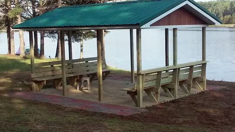 Hardwood impoundment - Bark River,