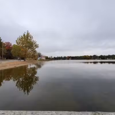 Bath Township Park Lake Beach - Bath Township,