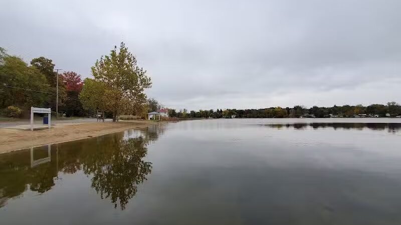Bath Township Park Lake Beach - Bath Township,