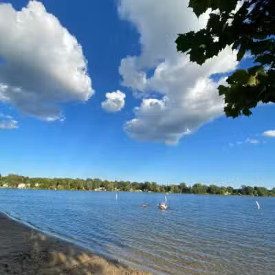 Bath Township Park Lake Beach - Bath Township,