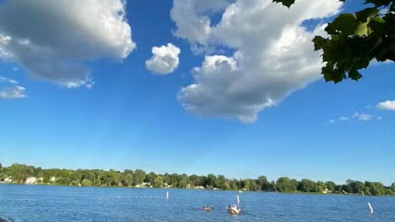 Bath Township Park Lake Beach - Bath Township,