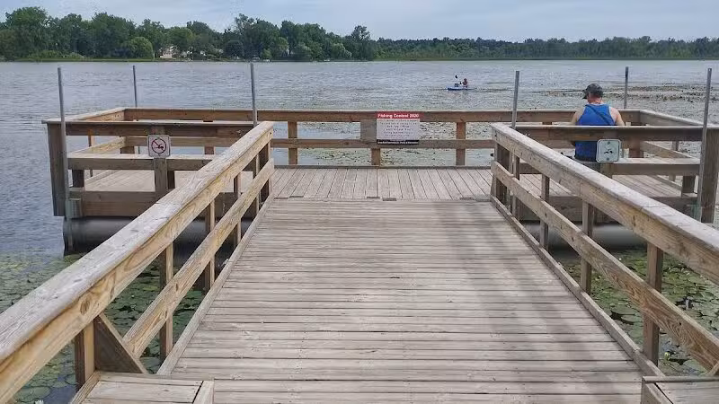 Bath Township Park Lake Beach - Bath Township,