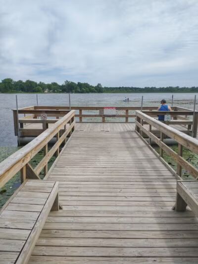 Bath Township Park Lake Beach - Bath Township,