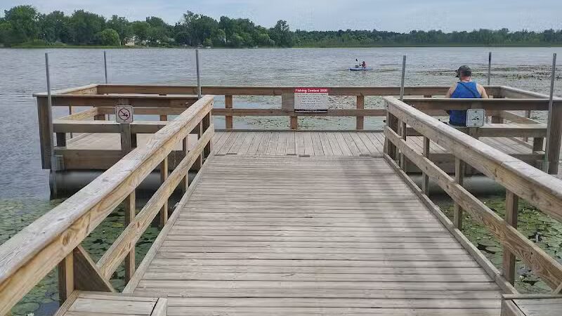 Bath Township Park Lake Beach - Bath Township,