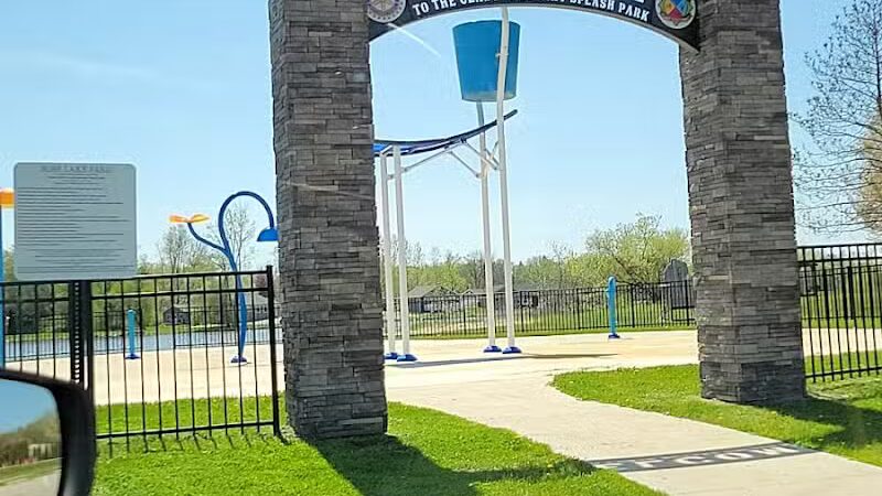 Beaverton spray park - Beaverton, MI