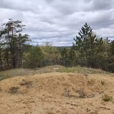 Luzerne Boardwalk for the shore to shore horseback and hiking trail. - Big Creek Township,