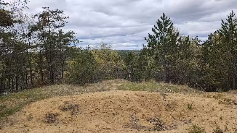 Luzerne Boardwalk for the shore to shore horseback and hiking trail. - Big Creek Township,
