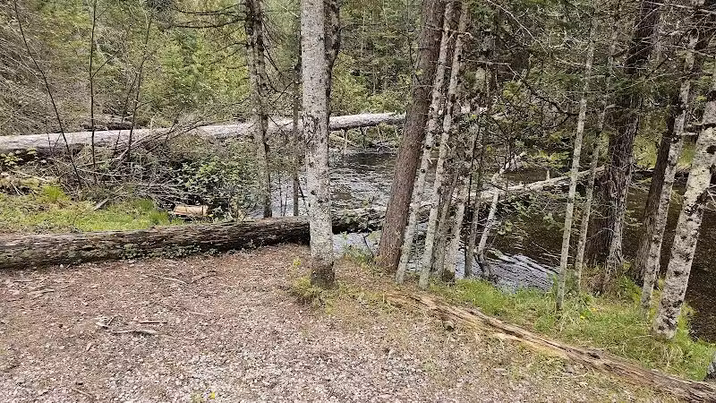 Luzerne Boardwalk for the shore to shore horseback and hiking trail. - Big Creek Township,
