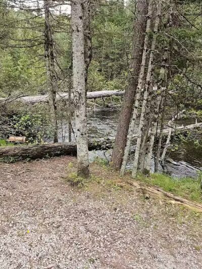 Luzerne Boardwalk for the shore to shore horseback and hiking trail. - Big Creek Township,