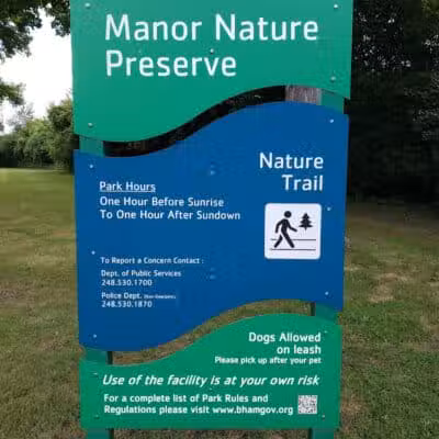 Manor Nature Preserve - Birmingham,