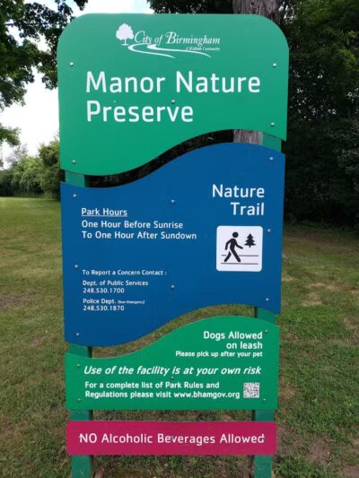 Manor Nature Preserve - Birmingham,
