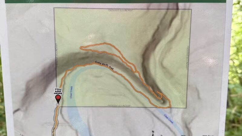 Cedar Bluffs Nature Preserve - Bloomington, IN