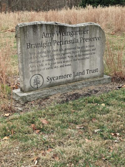 Amy Weingartner Branigin Peninsula Preserve - Bloomington, IN