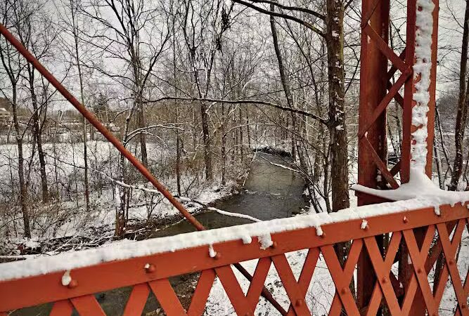 Clear Creek Trail parking at Church Lane - Bloomington, IN