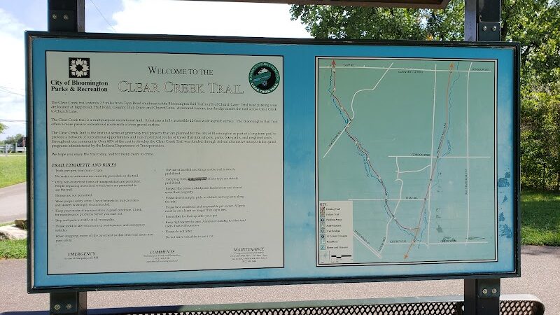 Clear Creek Trail Parking Lot - Bloomington, IN