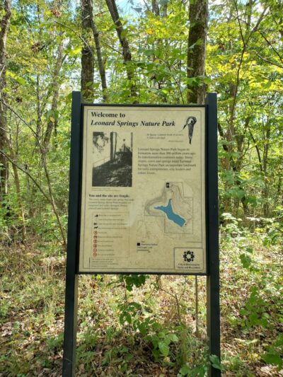 Leonard Springs Nature Trail Parking Lot - Bloomington, IN