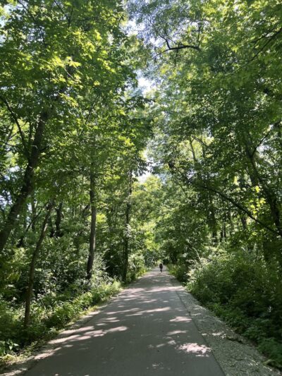 Limestone greenway - Bloomington, IN