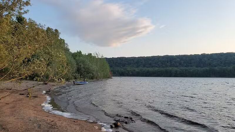 Monocle Lake Campground - Brimley, MI