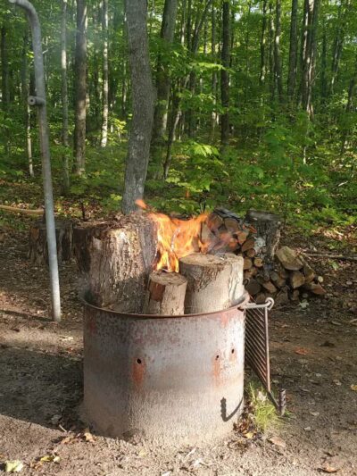 Monocle Lake Campground - Brimley, MI