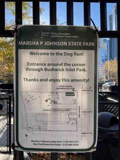 Marsha P. Johnson State Park Dog Run - Brooklyn, NY