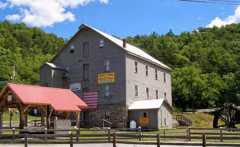 Burnt Cabins Grist Mill & Campground - Burnt Cabins, PA