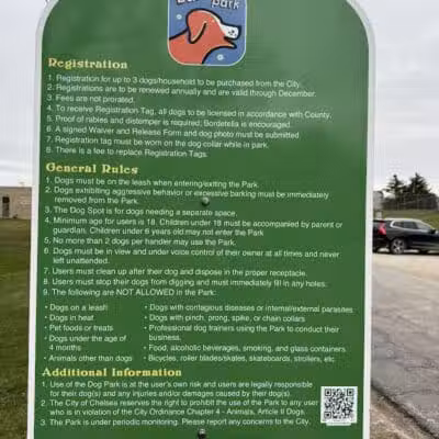 City of Chelsea Dog Park - Chelsea, MI