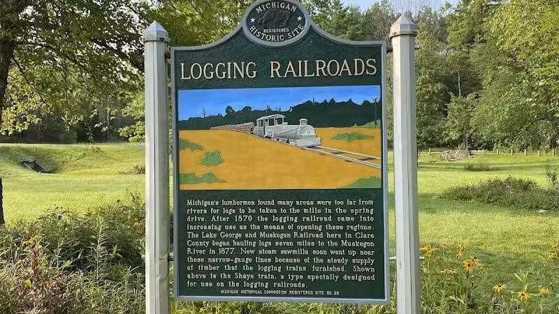 Gerrish Railroad Roadside Park - Clare, MI