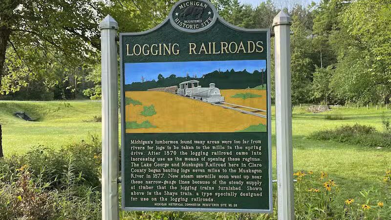 Gerrish Railroad Roadside Park - Clare, MI