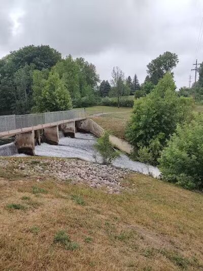 The Dam at Lake Shamrock - Clare, MI