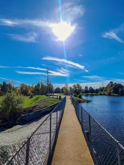 The Dam at Lake Shamrock - Clare, MI