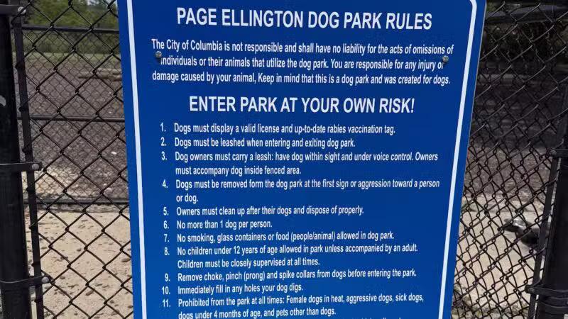 Page Ellington Park Dog Park - Columbia, SC