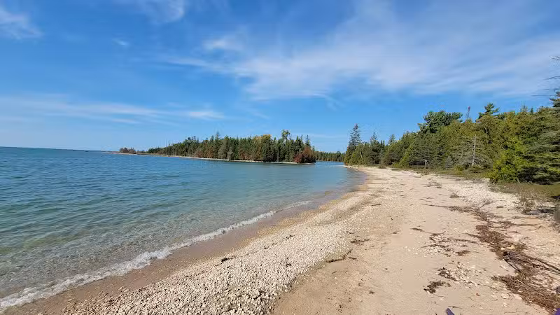Detour Peninsula Nature Preserve - De Tour Village,