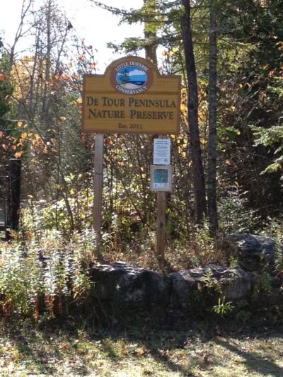 Detour Peninsula Nature Preserve - De Tour Village,
