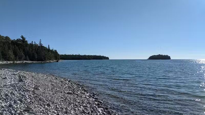 Detour Peninsula Nature Preserve - De Tour Village,