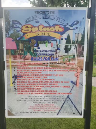 Deerfield Village Park Splash Pad - Deerfield,