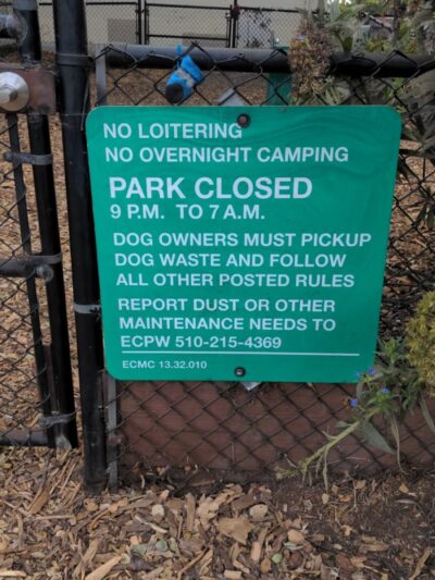 Bruce King Memorial Dog Park - El Cerrito, CA