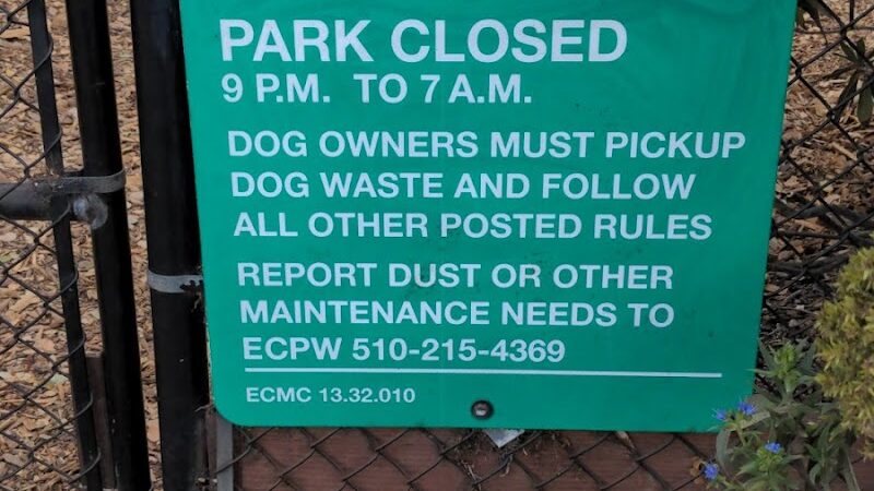 Bruce King Memorial Dog Park - El Cerrito, CA