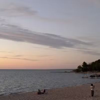 Old Bathing Beach - Elk Rapids,